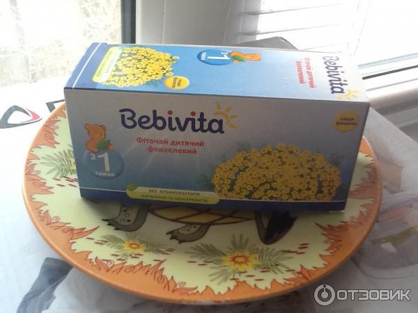 Детский фиточай с фенхелем Bebivita в пакетиках фото