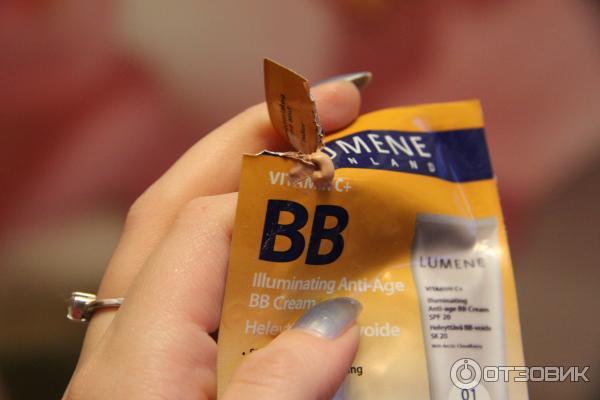 BB крем Lumene Bright Now Vitamin C SPF 20 фото