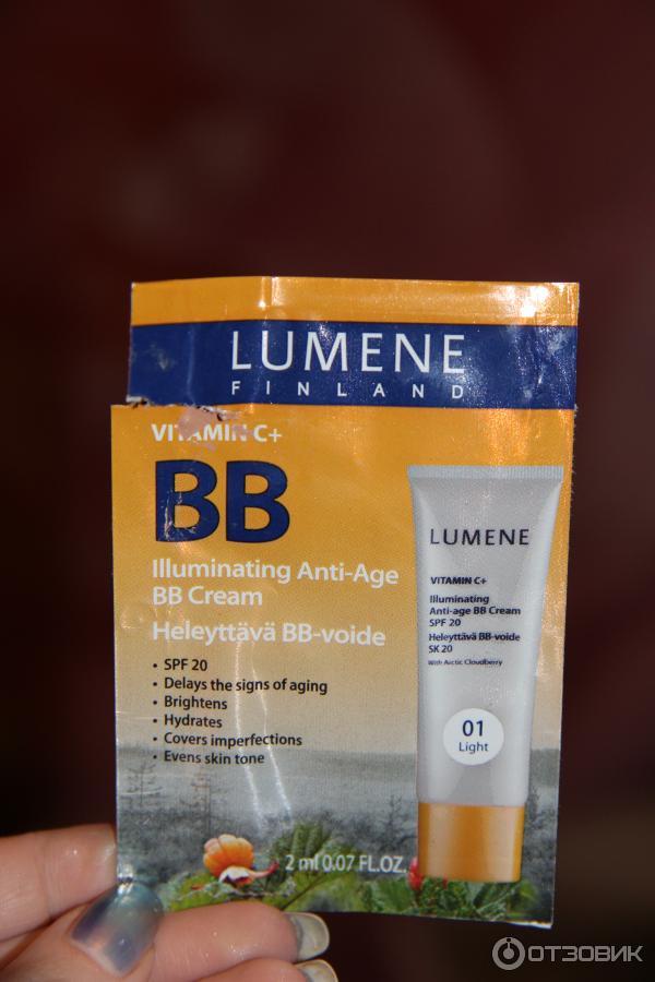 BB крем Lumene Bright Now Vitamin C SPF 20 фото