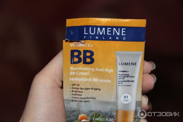 BB крем Lumene Bright Now Vitamin C SPF 20 фото