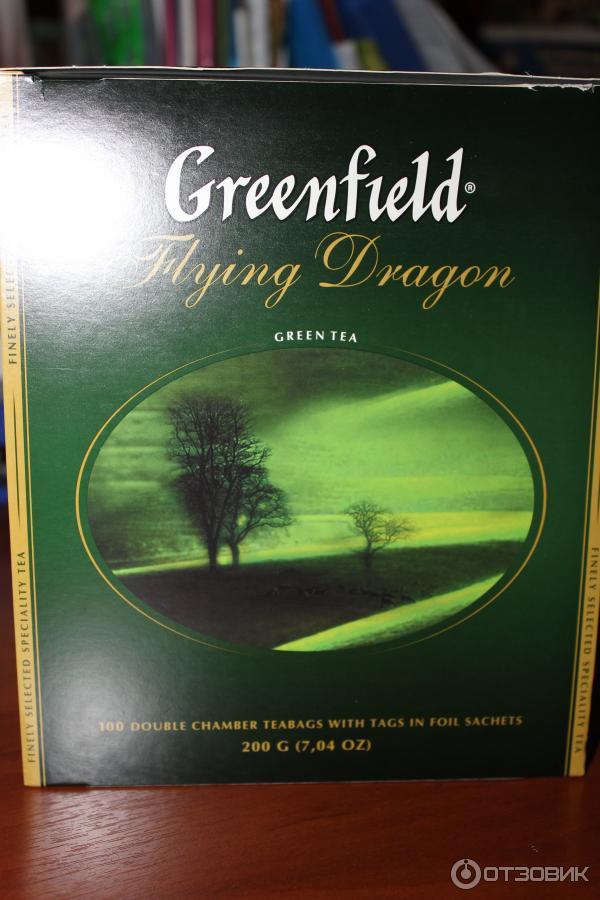 Китайский зеленый чай Greenfield Flying Dragon фото