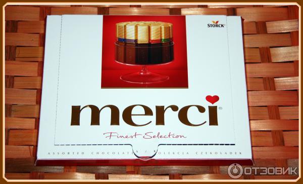 Мини шоколадки Merci фото