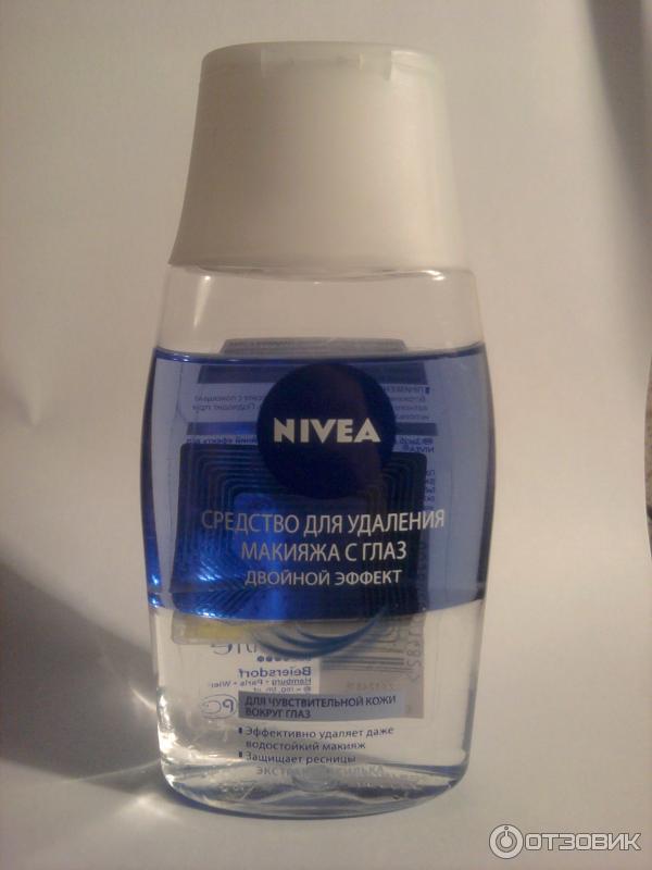 Средство для снятия макияжа с глаз Nivea Двойной эффект фото