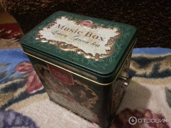 Зеленый чай Hilltop Music Box с лимоном фото