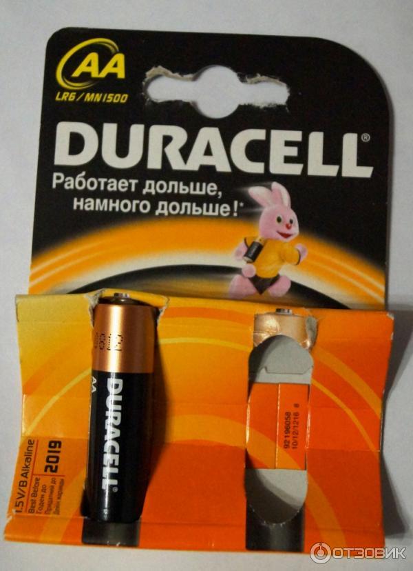 Аккумуляторные батарейки Duracell фото