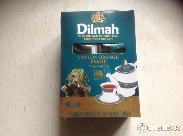 Чай Dilmah крупнолистовой фото