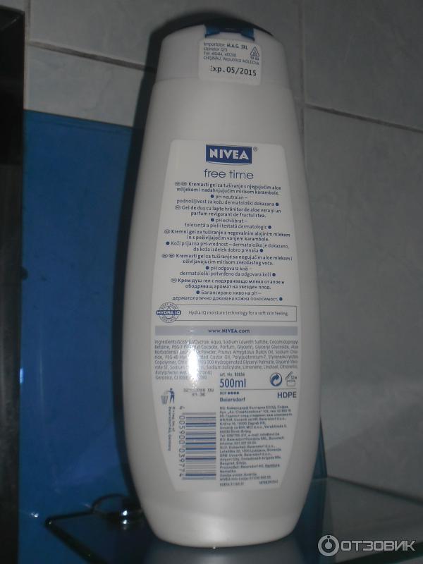 Гель-крем для душа Nivea Моменты наслаждения фото