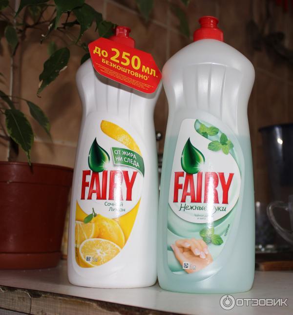 Средство для мытья посуды Fairy Чайное дерево и мята фото