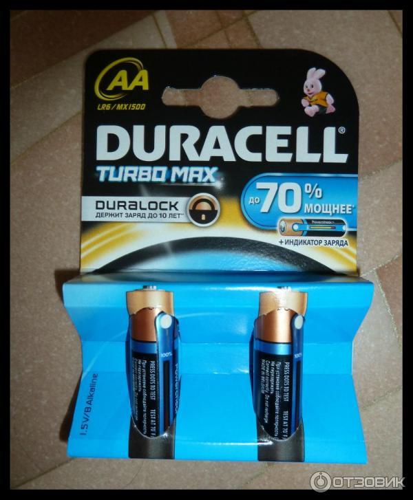 Батарейки Duracell Turbo Max AA фото