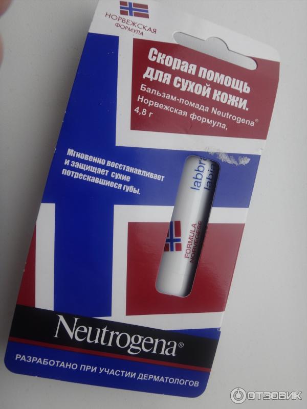 Бальзам для губ Neutrogena Норвежская формула фото