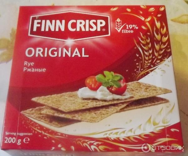 Хлебцы Finn Crisp Ржаные фото