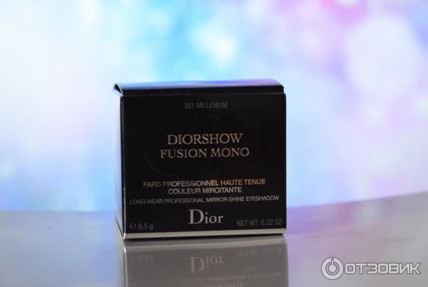 Тени Dior Diorshow Fusion Mono Long-Wear Professional Eyeshadow фото