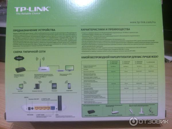 Wi-Fi роутер TP-Link TL-WR741ND фото