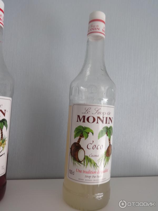 Французкие сиропы MONIN фото