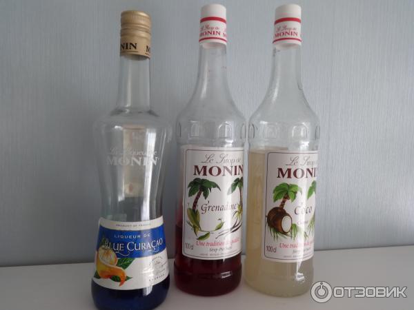 Французкие сиропы MONIN фото