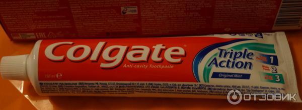 Зубная паста Colgate Triple Action фото