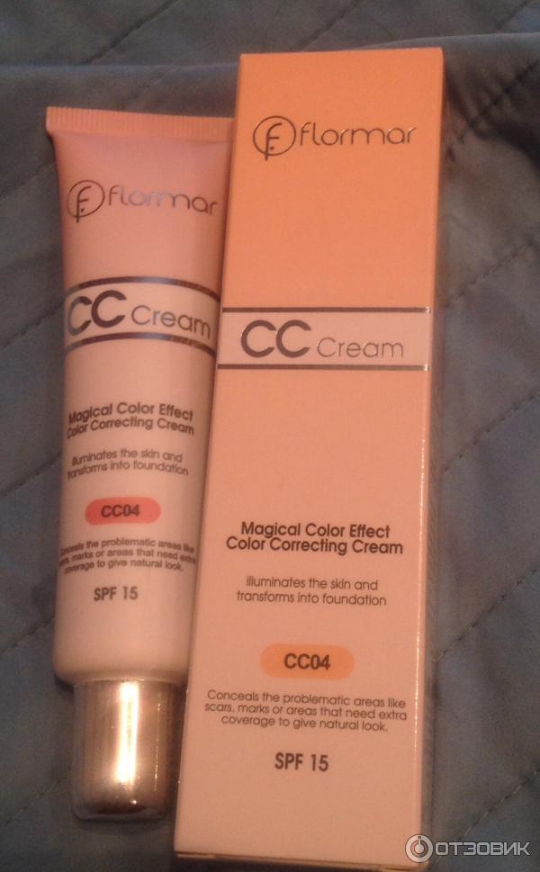 CC крем Flormar Spf 15 тон 04 фото