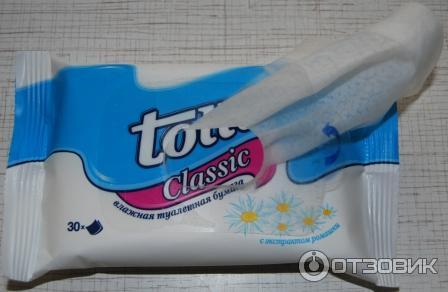 Влажная туалетная бумага Tolli Classic фото