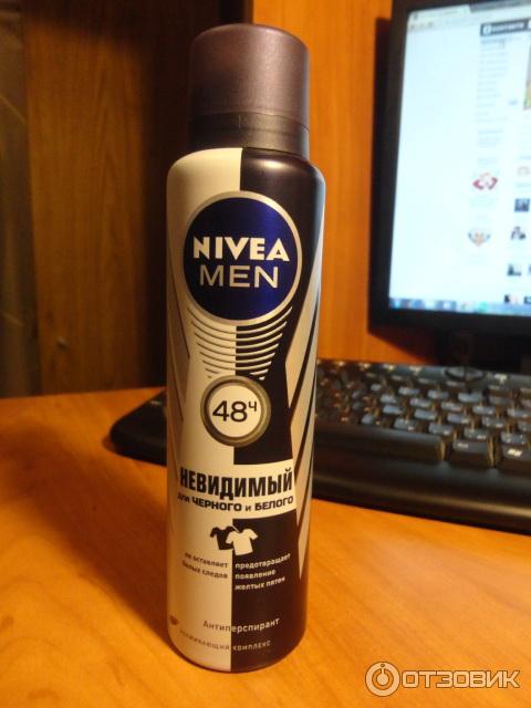 Дезодорант-антиперспирант мужской Nivea Men Невидимый для черного и белого фото