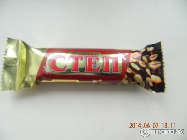Шоколадный батончик Славянка Золотой СТЕП фото