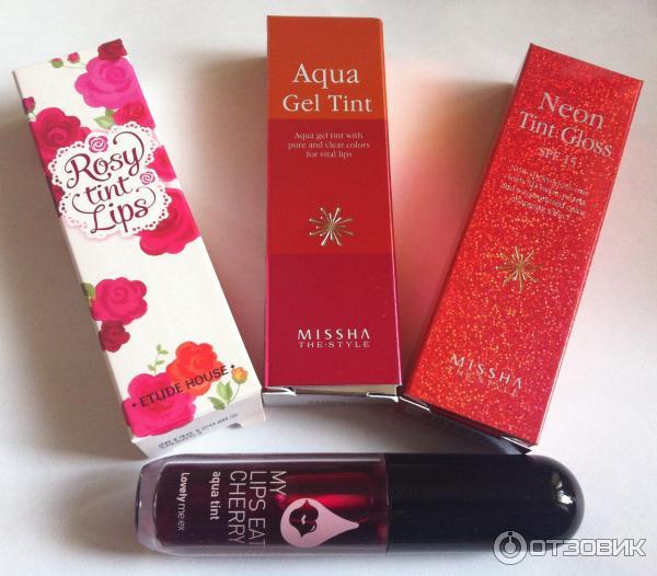 Тинт для губ My Lips Eat Cherry Aqua Tint фото