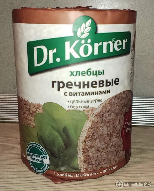 Хлебцы Dr.Korner Гречневые фото