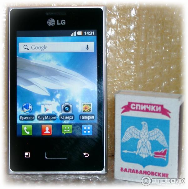 Телефон LG Optimus L3 E400