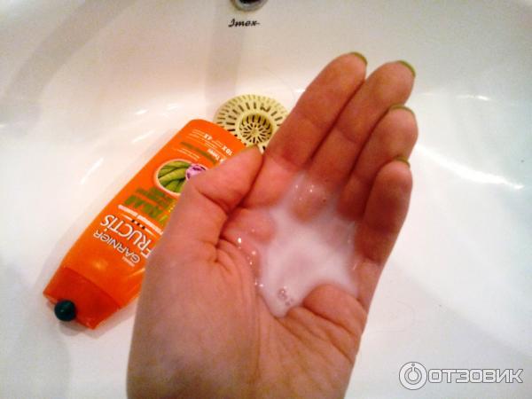 Укрепляющий шампунь Garnier Fructis Гудбай секущиеся кончики фото