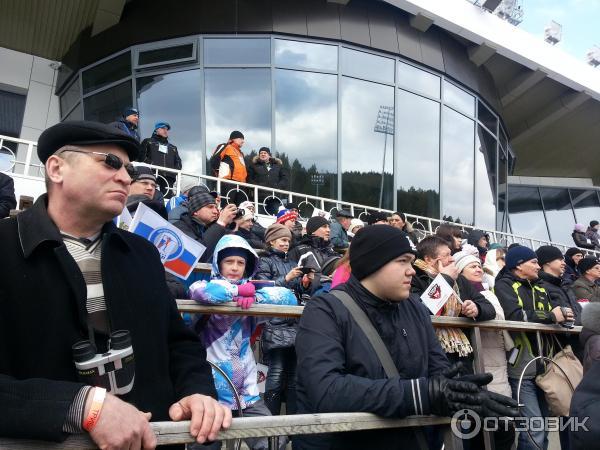 Тюменский областной центр зимних видов спорта Жемчужина Сибири. Международные соревнования по биатлону фото