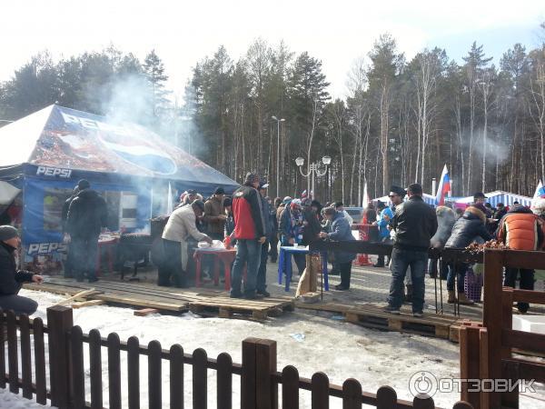 Тюменский областной центр зимних видов спорта Жемчужина Сибири. Международные соревнования по биатлону фото