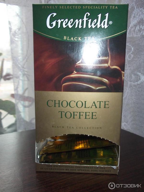 Чай Greenfield Chocolate Toffee в пакетиках фото