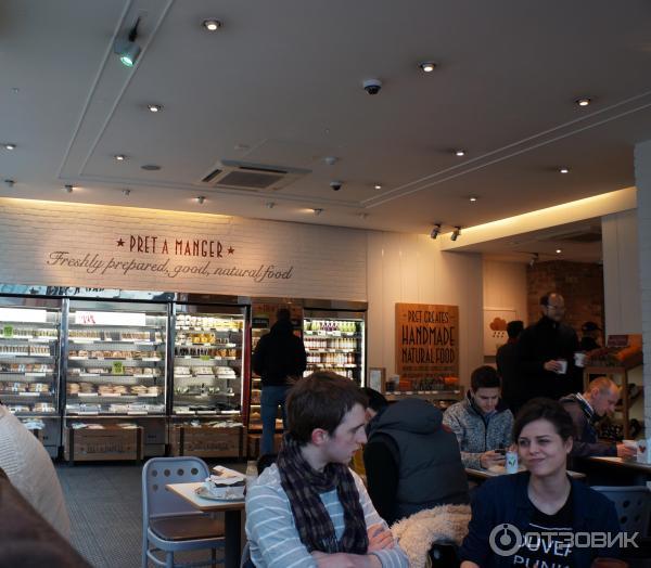 Сеть быстрого питания Pret A Manger (Великобритания, Лондон) фото