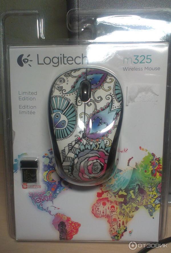 Беспроводная лазерная мышь Logitech M325 фото