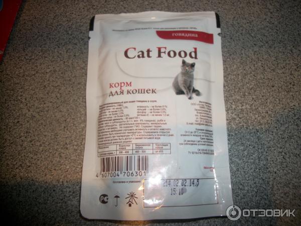 Корм для кошек Cat Food фото