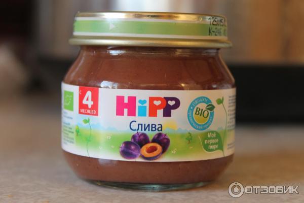 Детское пюре Hipp Слива фото