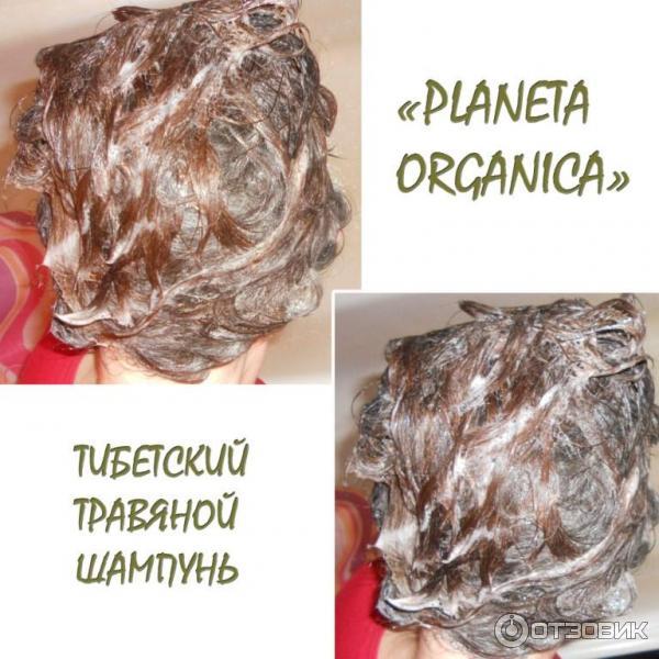 шампунь Planeta Organica Тибетский травяной шампунь