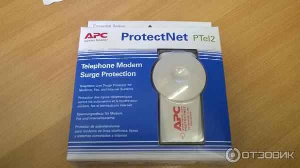 Сетевой фильтр APC ProtectNet PTEL2