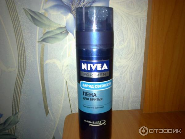 Пена для бритья Заряд свежести от NIVEA