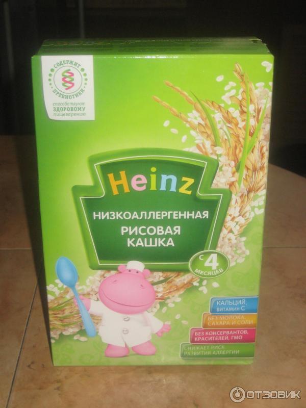 каша Heinz рисовая низкоаллергенная