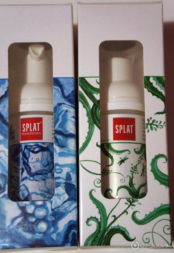 Пенка для очистки десен и полости рта SPLAT Oral Care Foam фото