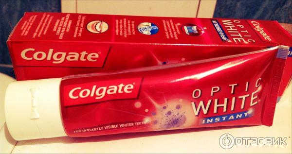 Зубная паста Colgate Optic White фото