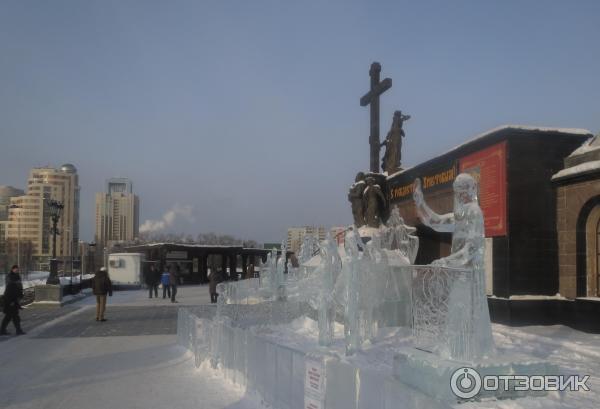 Выставка ледяных скульптур (Россия, Екатеринбург) фото