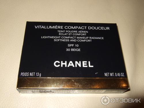 Пудра Chanel Vitalumiere Compact Douceur фото