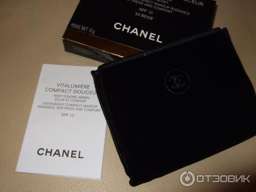 Пудра Chanel Vitalumiere Compact Douceur фото