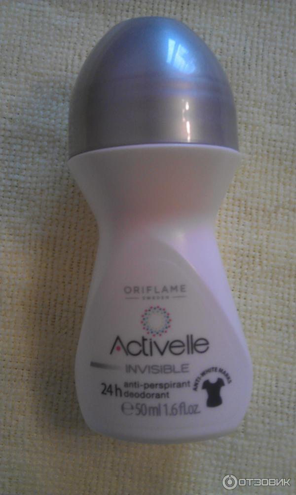 Шариковый дезодорант-антиперспирант Oriflame Activelle Invisible фото