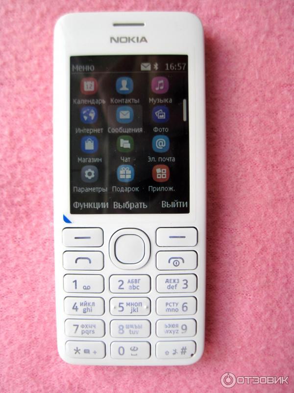 Сотовый телефон Nokia 206 фото