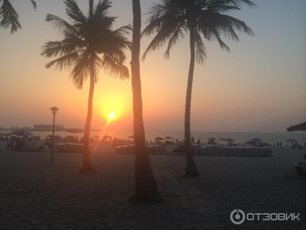 Пляж Jumeirah Beach Park (ОАЭ, Дубаи) фото