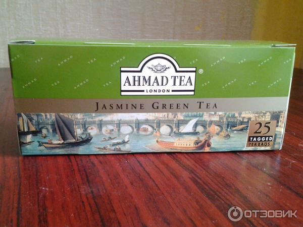 Чай Ahmad Tea Jasmine Green Tea в пакетиках фото