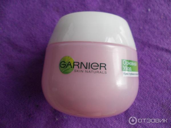 Крем для лица Garnier Основной уход Глубокое питание 24 часа фото