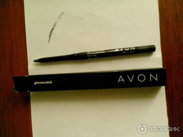 Выкручивающийся карандаш для глаз Avon Серый Сатин фото